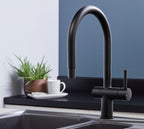 Rievaulx Pull Out Tap - Matt Black