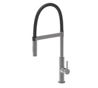 Malham Flexi Pull Down, Dual lever tap- Gun Metal