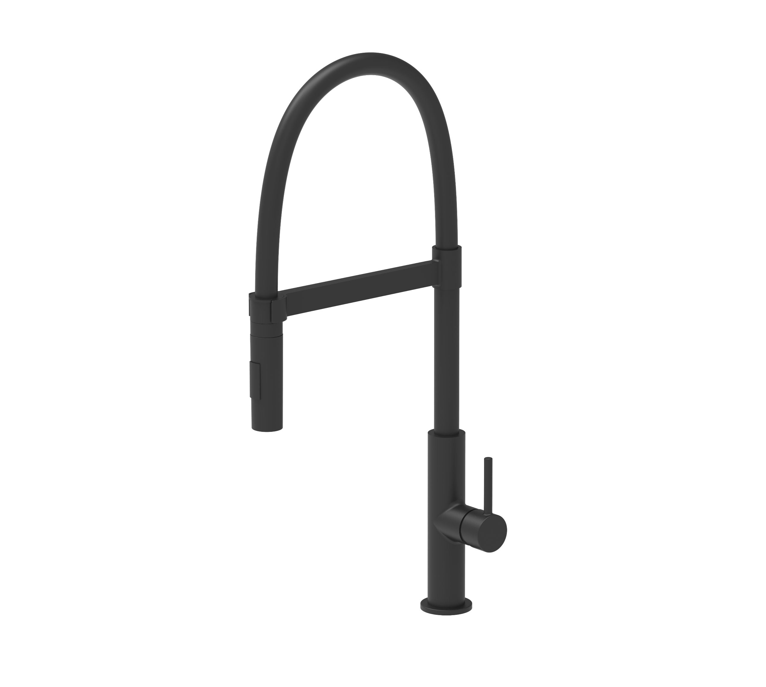 Malham Flexi Pull Down, Dual lever tap
- Matt Black