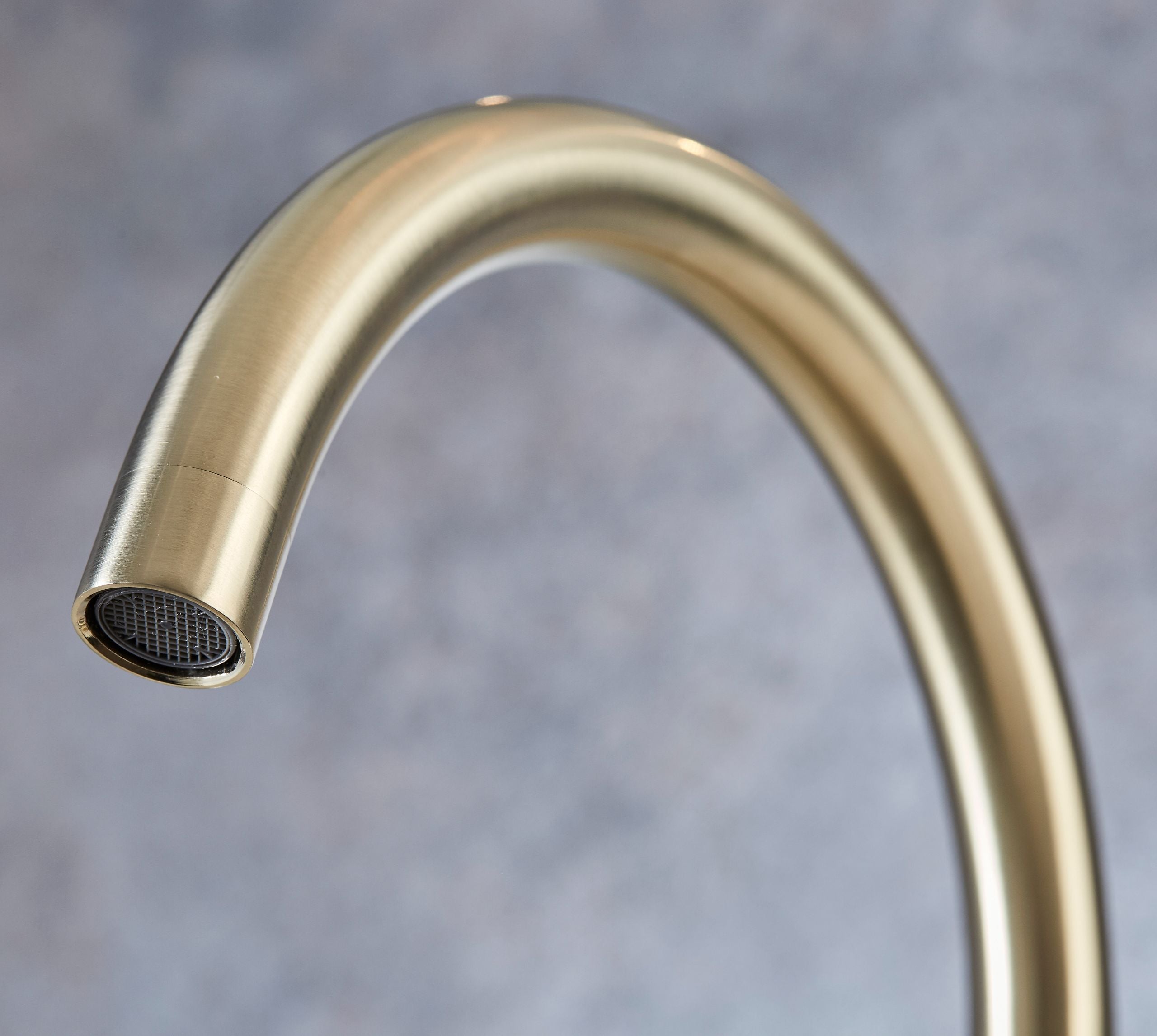 Richmond Twin Lever Mono Bloc Tap - Brushed Gold