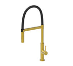 Malham Flexi Pull Down, Dual lever tap
- Brushed Brass