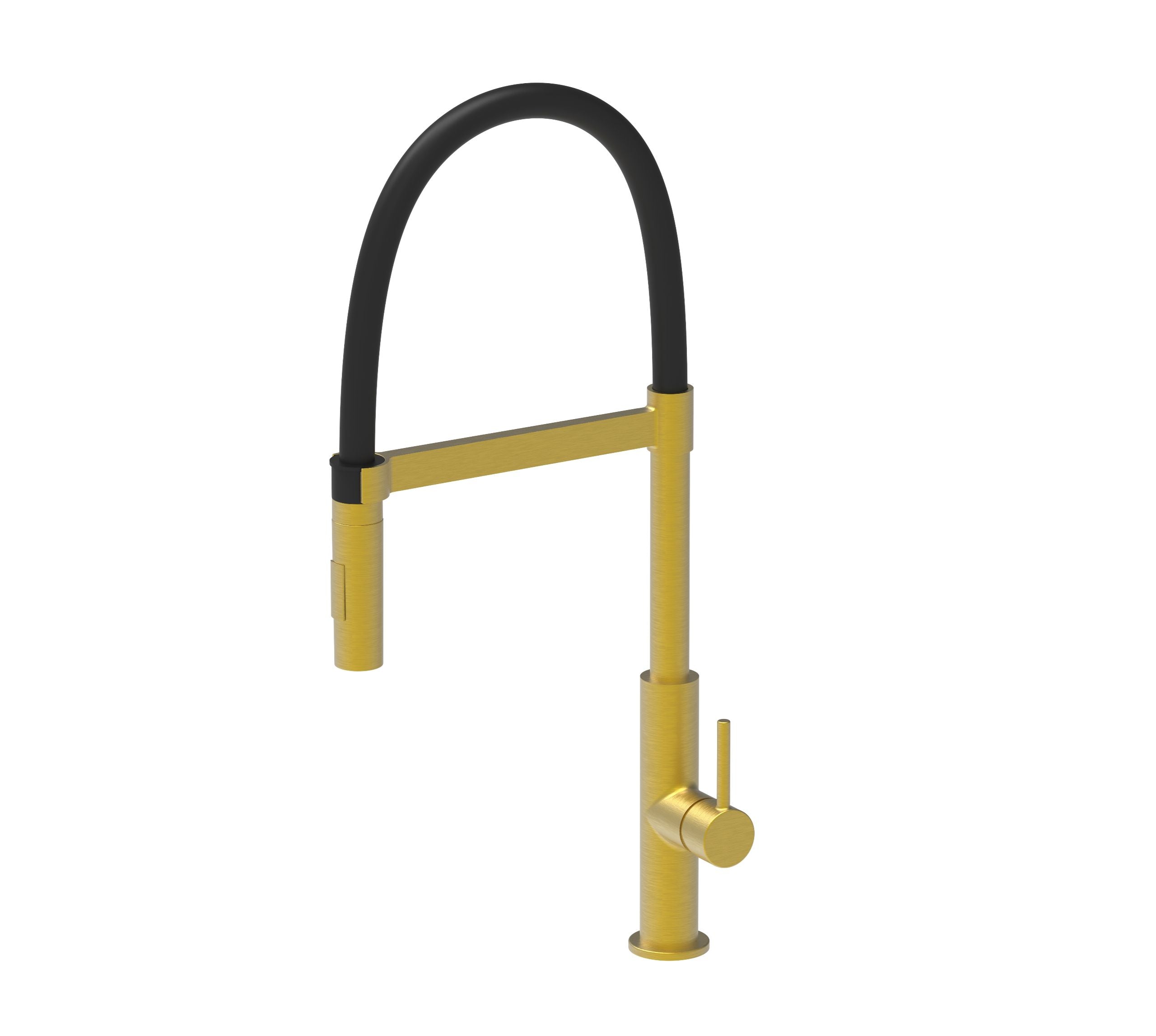 Malham Flexi Pull Down, Dual lever tap
- Brushed Brass