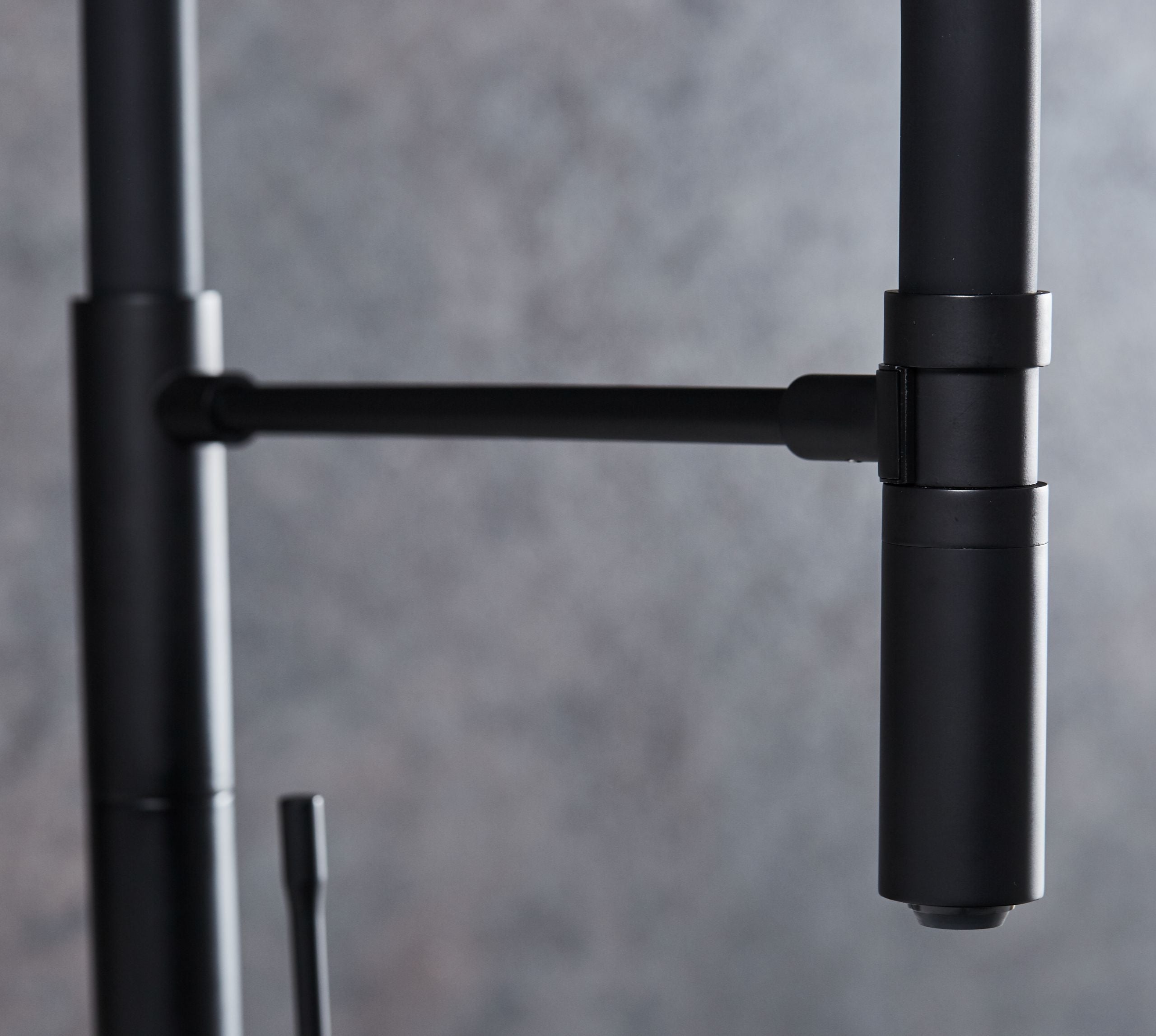 Malham Flexi Pull Down, Dual lever tap
- Matt Black