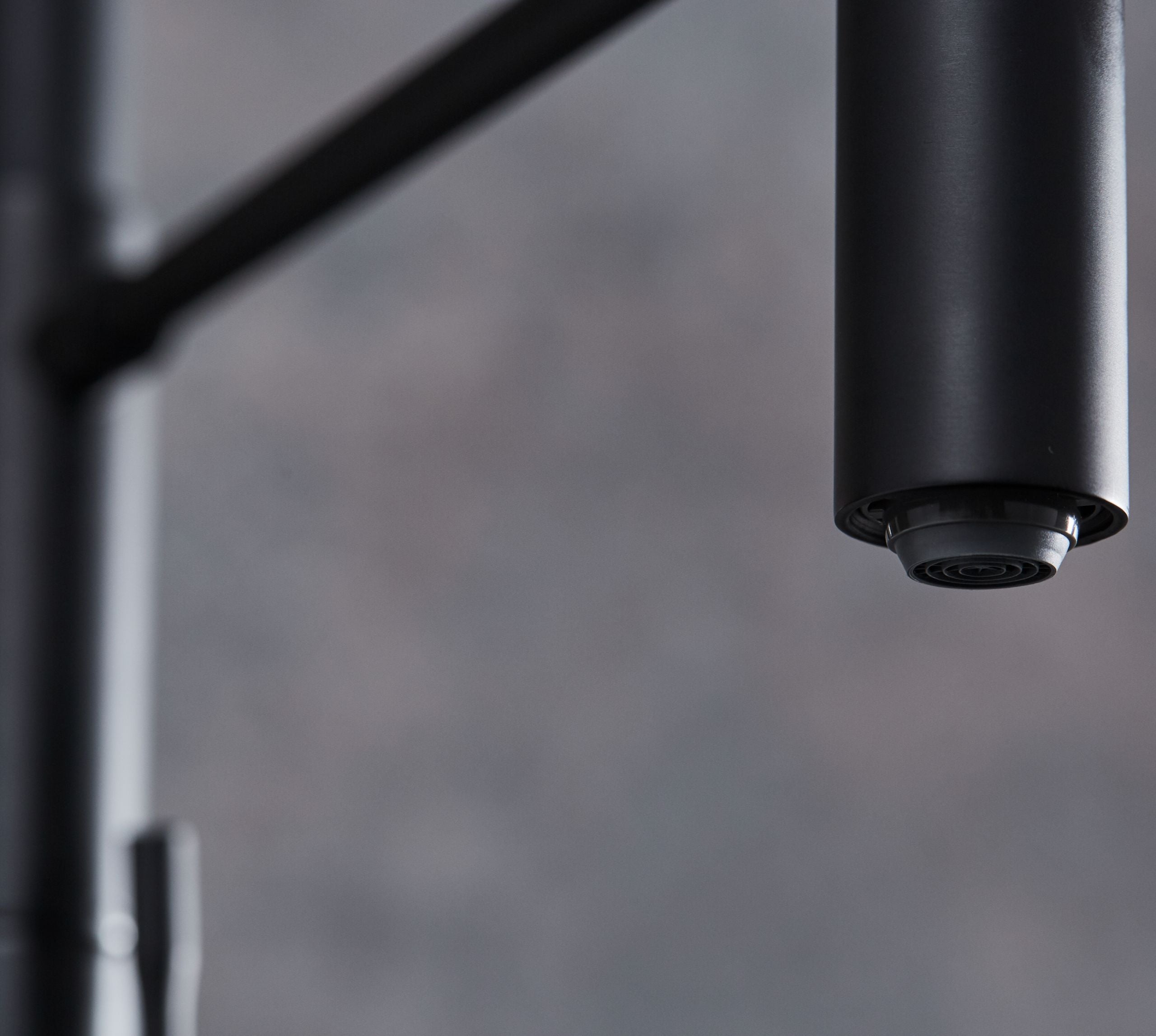 Malham Flexi Pull Down, Dual lever tap
- Matt Black