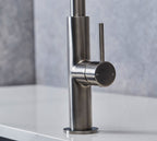 Malham Flexi Pull Down, Dual lever tap- Gun Metal