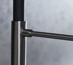 Malham Flexi Pull Down, Dual lever tap- Gun Metal