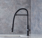 Malham Flexi Pull Down, Dual lever tap
- Matt Black