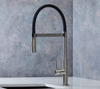 Malham Flexi Pull Down, Dual lever tap
- Brushed Nickel