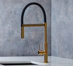 Malham Flexi Pull Down, Dual lever tap
- Brushed Brass