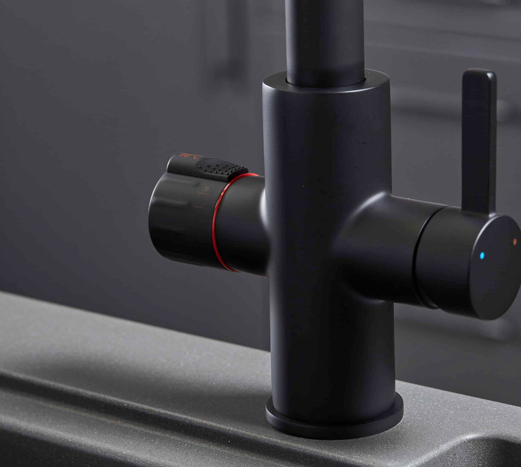 Platinum 4-in-1 Pull-Out: Swan Neck - Matt Black