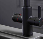 Platinum 4-in-1 Pull-Out: Swan Neck - Matt Black