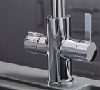 Platinum 4-in-1 Pull-Out: Swan Neck - Chrome