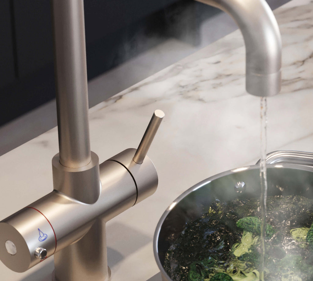 Avista 3-in-1: D-Shape - Square - Brushed Nickel