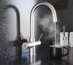 Athena 3-in-1: Swan Neck - Brushed Nickel