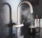 Avista 3-in-1: Swan Neck - Brushed Nickel