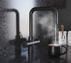 Avista 3-in-1: D-Shape - Square - Matt Black