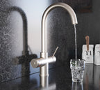 Quantum 4-in-1: Swan Neck - Brushed Nickel