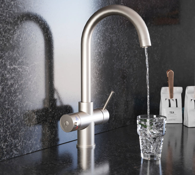 Quantum 4-in-1: Swan Neck - Brushed Nickel