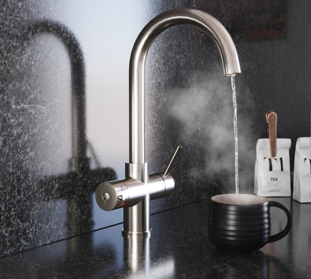 Quantum 4-in-1: Swan Neck - Brushed Nickel