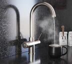 Quantum 4-in-1: Swan Neck - Brushed Nickel