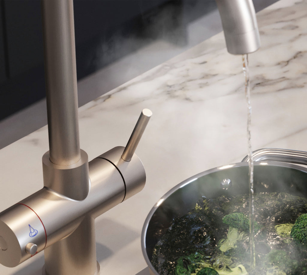 Quantum 4-in-1: Swan Neck - Brushed Nickel