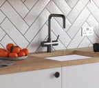 Avista 3-in-1: D-Shape - Square - Gunmetal Black