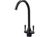 Richmond Twin Lever Mono Bloc Tap - Matt Black