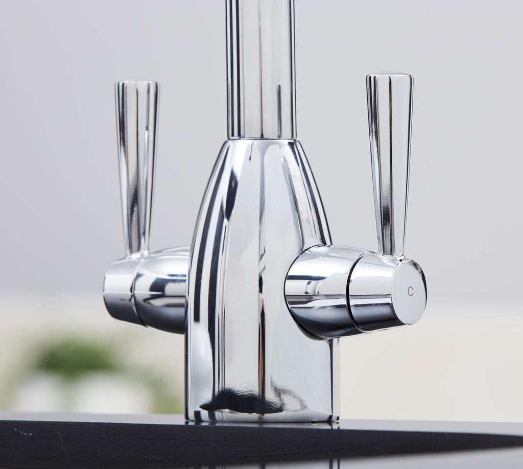 Richmond Twin Lever Mono Bloc Tap - Chrome
