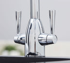 Richmond Twin Lever Mono Bloc Tap - Chrome