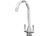 Richmond Twin Lever Mono Bloc Tap - Chrome