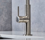 Malham Flexi Pull Down, Dual lever tap
- Brushed Nickel