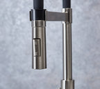 Malham Flexi Pull Down, Dual lever tap
- Brushed Nickel