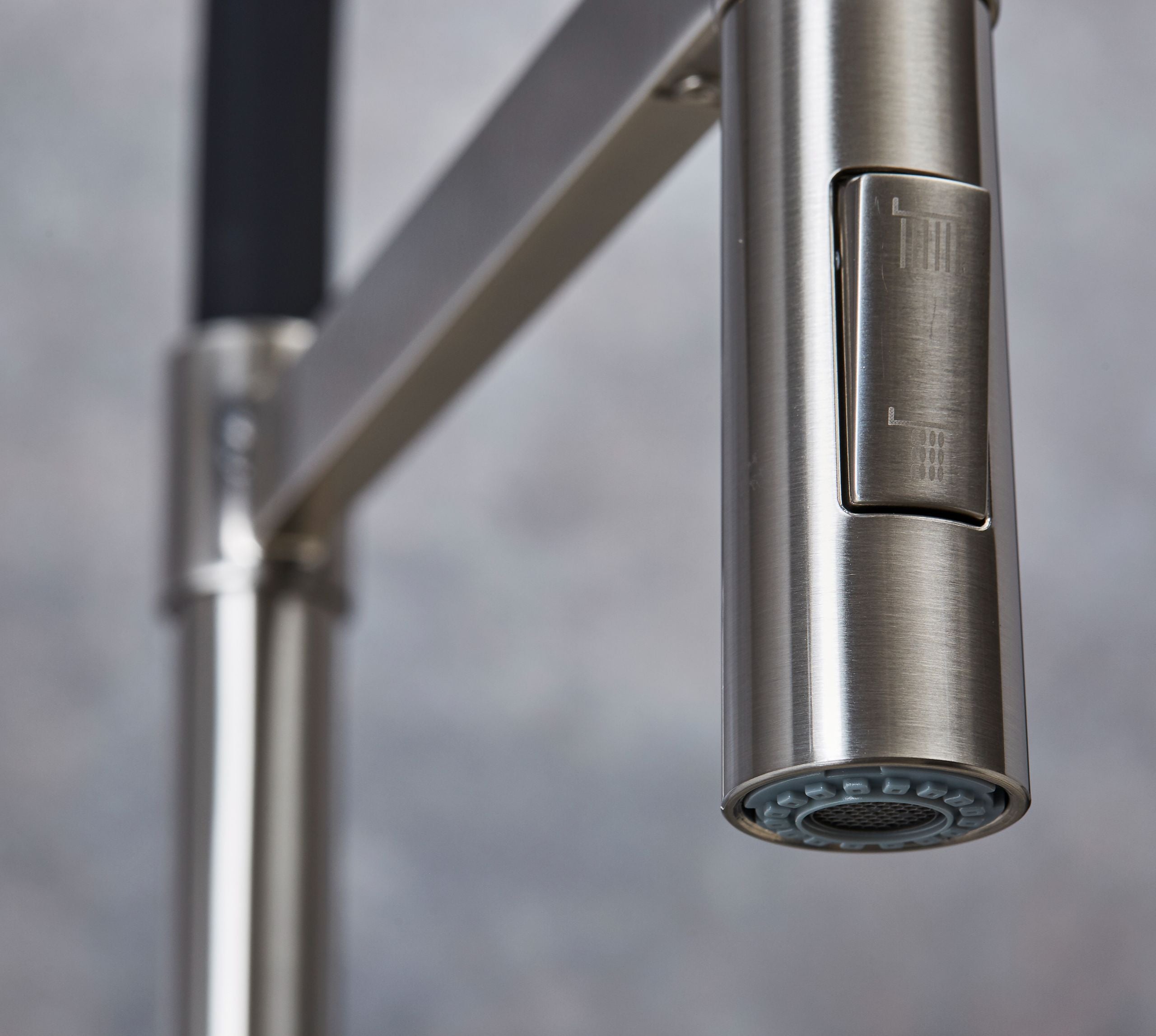 Malham Flexi Pull Down, Dual lever tap
- Brushed Nickel