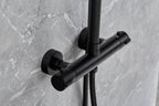 Round Shower Valve and full Kit - Vernet WRAS approved valve Matt Black