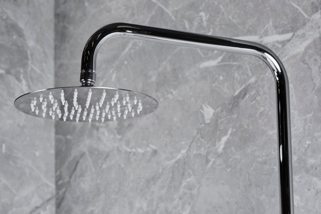 Round Shower Valve and full kit - Vernet WRAS approved Valve - Chrome