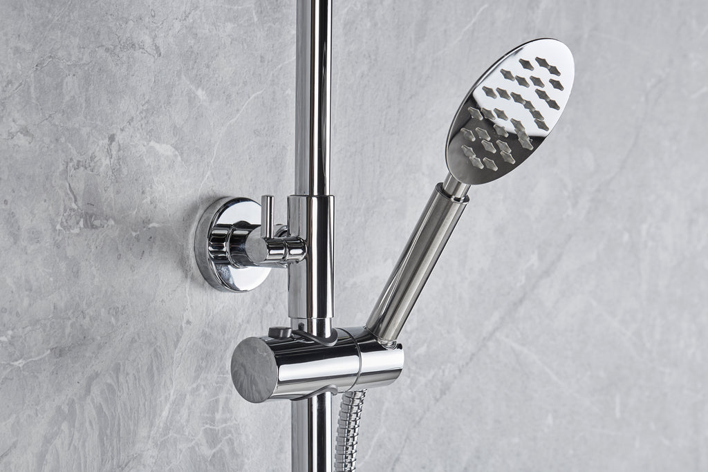 Round Shower Valve and full kit - Vernet WRAS approved Valve - Chrome