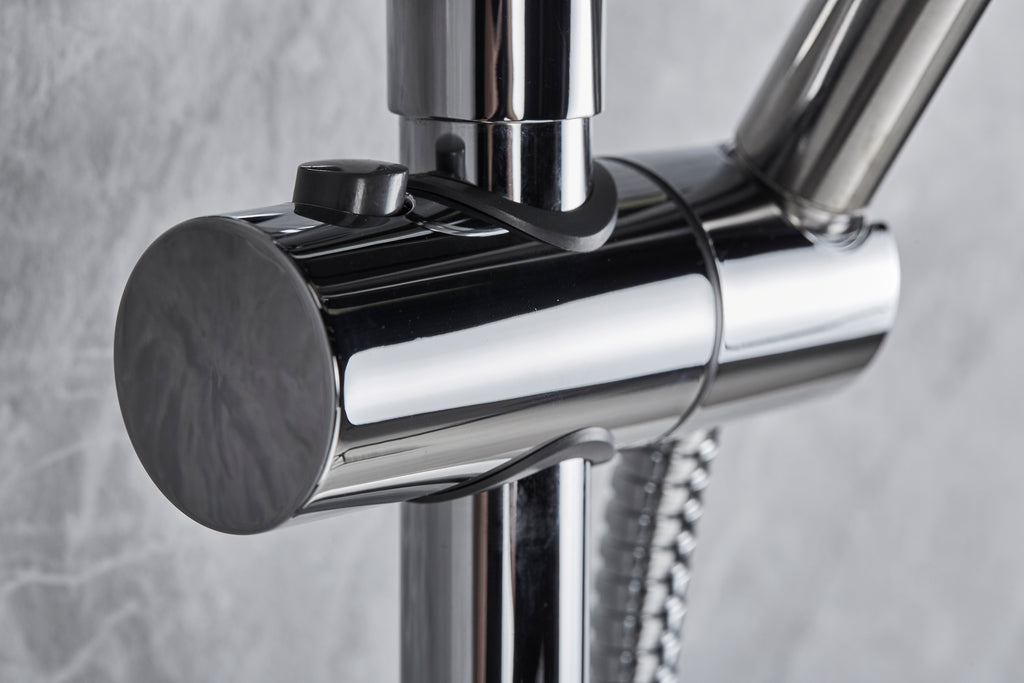 Round Shower Valve and full kit - Vernet WRAS approved Valve - Chrome