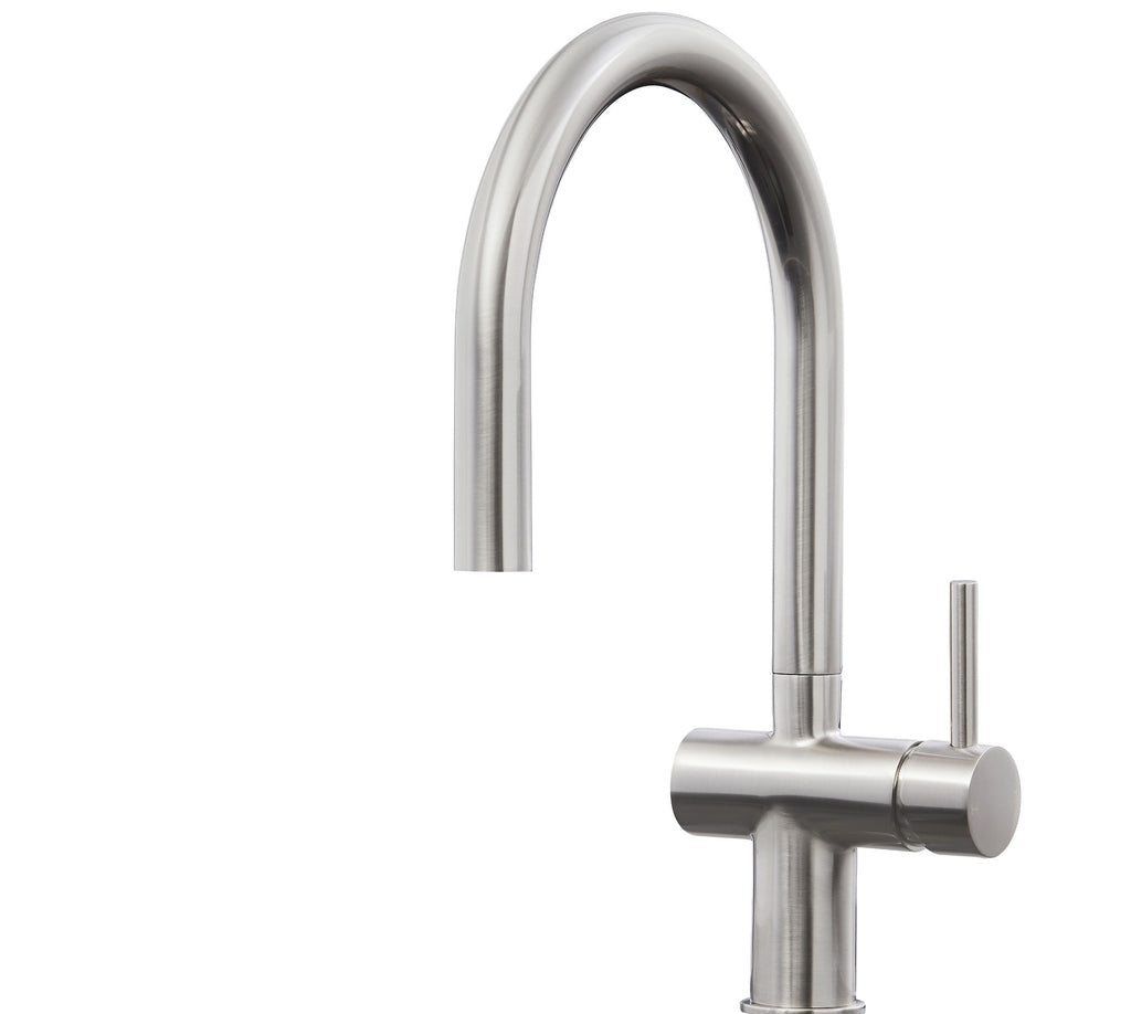 Rievaulx Pull Out Tap - Brushed Nickel