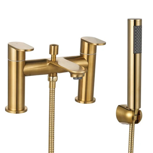 Ripley Bath Shower Mixer - Brushed Brass