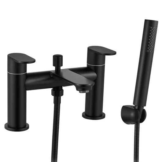 Ripley Bath Shower Mixer - Matt Black