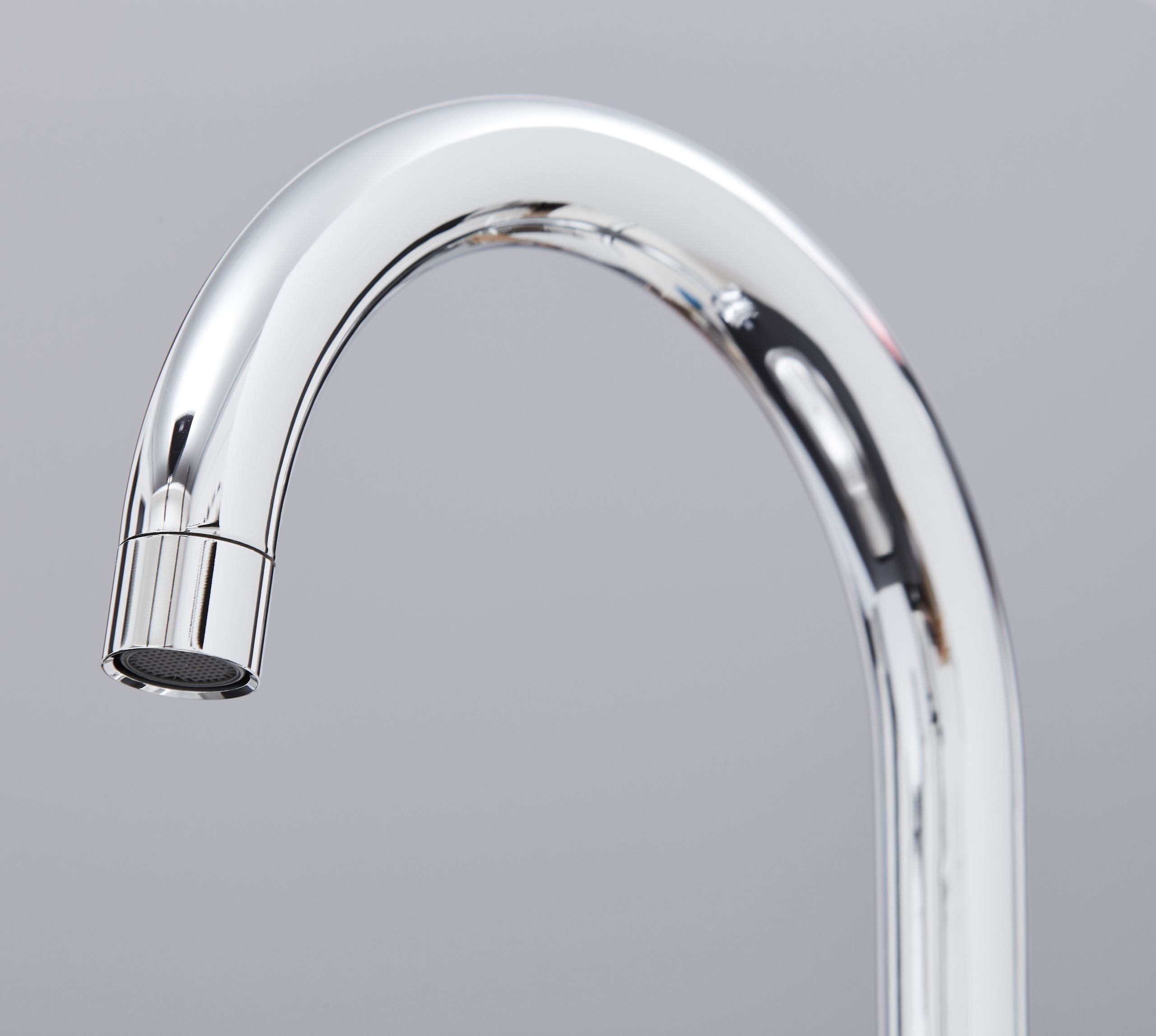 Shannon Twin Lever Swan Neck Mono Bloc tap - Chrome