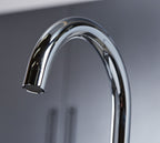 Shannon Twin Lever Swan Neck Mono Bloc tap - Chrome