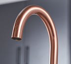Shannon Twin Lever Swan Neck Mono Bloc Tap - Copper
