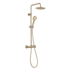 Round Shower Valve and full kit - Vernet WRAS approved Valve - Brushed Brass