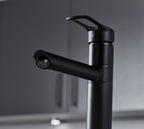 Aysgarth - Mono Bloc Single Tpo Lever , Round Body Tap - Matt Black