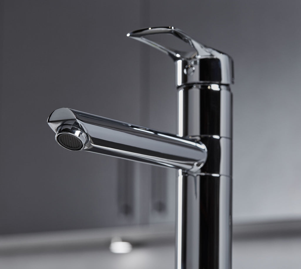 Aysgarth Mono Bloc Single Top Lever, Round Body Tap - Chrome