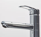 Aysgarth Mono Bloc Single Top Lever, Round Body Tap - Chrome