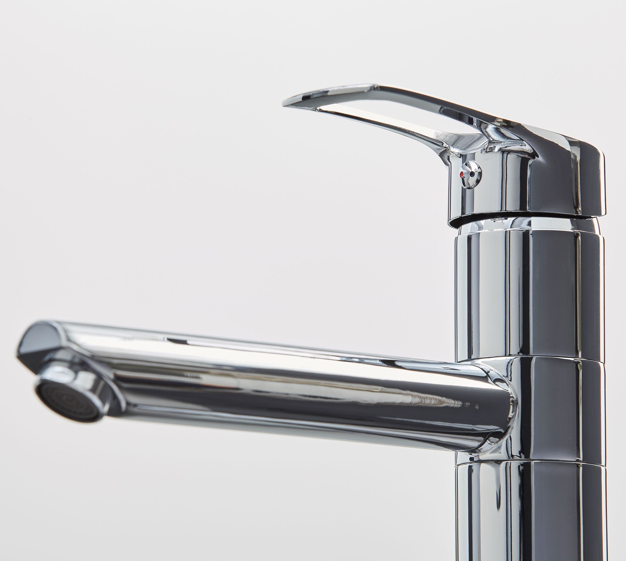 Aysgarth Mono Bloc Single Top Lever, Round Body Tap - Chrome