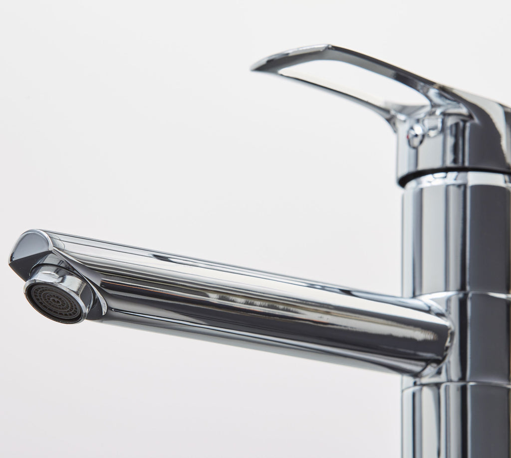 Aysgarth Mono Bloc Single Top Lever, Round Body Tap - Chrome