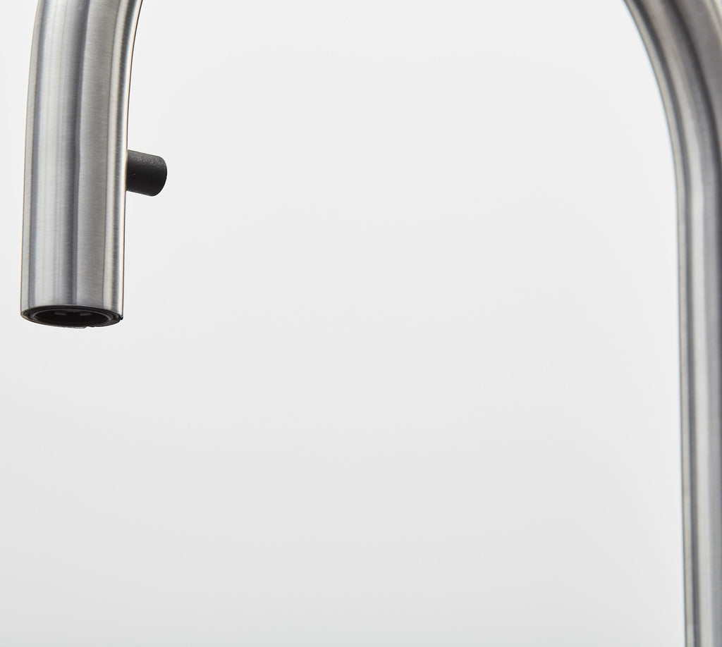 Rievaulx Pull Out Tap - Brushed Nickel